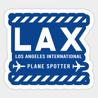 LAX Plane Spotter | Gift Sticker